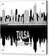 Tulsa Ok 4 Vertical Acrylic Print