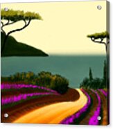 Tuscan Fields Of Beauty Acrylic Print