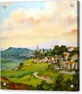 Tuscan Landscape Acrylic Print