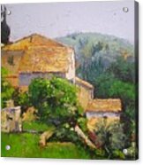 Tuscan Village Acrylic Print
