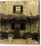 Tuscan Village Acrylic Print