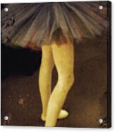 Tutu And Ballerina Shoes Acrylic Print