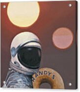Twin Suns and Donuts Acrylic Print