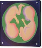 Twins In The Womb Acrylic Print