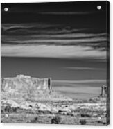 Two Buttes Acrylic Print