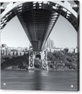 Underneath The George Washington Bridge Iii Acrylic Print