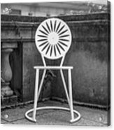 University Of Wisconsin Madison Terrace Chair Acrylic Print