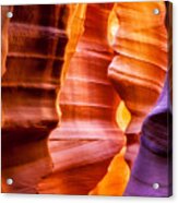 Upper Antelope Slot Canyon Acrylic Print