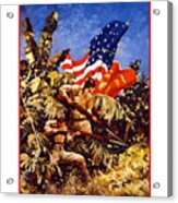 Us Marines - Ww2 Acrylic Print