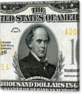 U.s. Ten Thousand Dollar Bill - 1934 $10000 Usd Treasury Note Acrylic Print