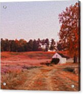 Valley Forge Autumn Morning Acrylic Print