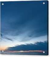 Variations Of Sunsets At Gulf Of Bothnia 4 Acrylic Print