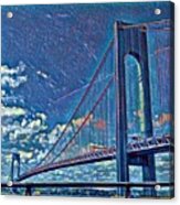 Verrazano Bridge Acrylic Print