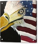 Veteran's Day Eagle Acrylic Print