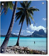 View Of Tahiti Acrylic Print