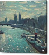 View To Westminster London Acrylic Print
