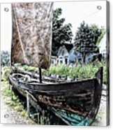 Viking Boat Acrylic Print