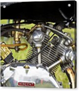 Vincent Comet Motorcycle Engine Acrylic Print