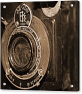 Vintage Camera Lens Acrylic Print