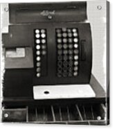 Vintage Cash Register Acrylic Print