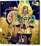 Vintage Scooter Acrylic Print