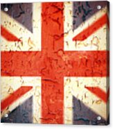 Vintage Union Jack Acrylic Print