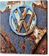 Vintage Volkswagen Samba Acrylic Print