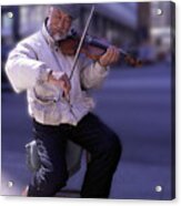 Violin Guy Acrylic Print