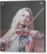 Violin Solo Acrylic Print