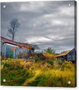 Vivid Farmhouse Memories Acrylic Print