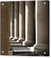 Waiting At St Peter's Acrylic Print