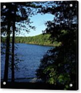 Walden Pond End Of Summer Acrylic Print