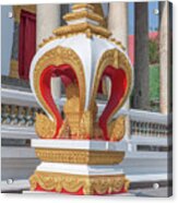 Wat Photharam Phra Ubosot Boundary Stone Dthns0080 Acrylic Print