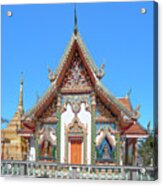 Wat Phratat Chom Taeng Phra Ubosot Dthcm1690 Acrylic Print