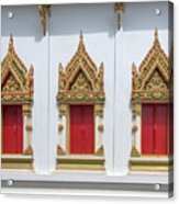 Wat Pradoem Phra Ubosot Windows Dthcp0086 Acrylic Print