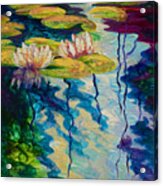Water Lilies I Acrylic Print