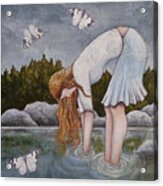 Water Prayer Acrylic Print