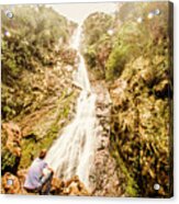 Waterfall Discovery Acrylic Print