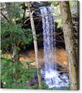 The Northrup  Waterfall   Tennessee Acrylic Print