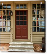 Waters Storehouse Colonial Williamsburg Acrylic Print