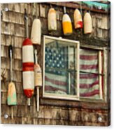 Weathered And Rustic Shack Acrylic Print
