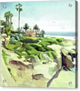 Wedding Bowl At Cuvier Park La Jolla San Diego California Acrylic Print