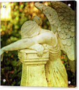 Weeping Angel Acrylic Print