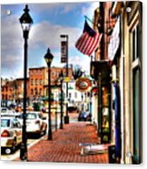 Welcome To Fells Point Acrylic Print