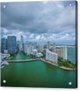 Welcome To Miami Acrylic Print