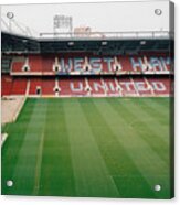 West Ham - Upton Park - North Stand 3 - March 2002 Acrylic Print