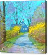 Westhaver Road Acrylic Print