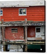 Wharf Shack Acrylic Print