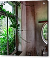 When Nature Takes Over - Urban Exploration Acrylic Print