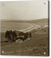 White Gate Ranch Overlooking Stinson Beach Marin County June 4, 1904 Acrylic Print